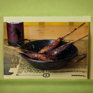 Chicken stick bamboo - 5 pezzi