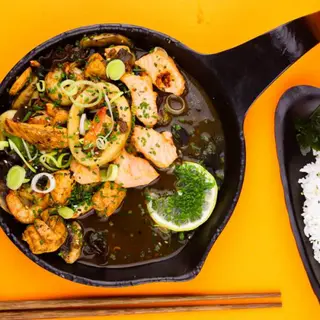   Fruit de mer au sate 