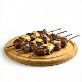 59. Pincho De Ternera Con Queso (3 Uds.)