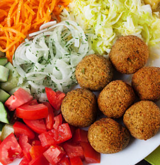 Piatto falafel