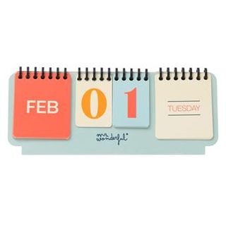 Calendario Perpetuo Mesa To Enjoy 5 - 8445641050144