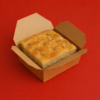 Focaccia Siciliana (AOVE DOP Monti Iblei & Sal de Trapani)