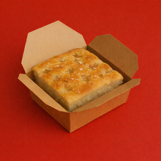 Focaccia Siciliana (AOVE DOP Monti Iblei & Sal de Trapani)