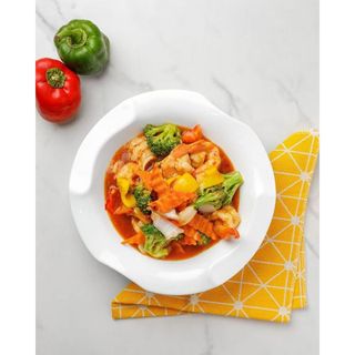 Prawns in chilli sauce