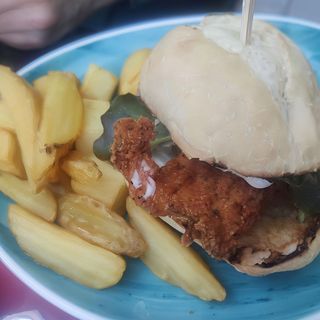 Hamburguesa Pollo Crujiente