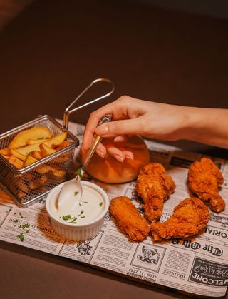 Meniu aripioare mild