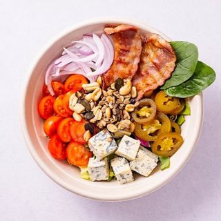 Cheese & bacon salad (keto)