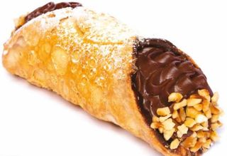 Cannolo con granella di cioccolato - al pezzo