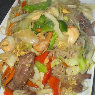 Singapore Style fried Vermicelli 