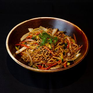 Yakisoba de verduras