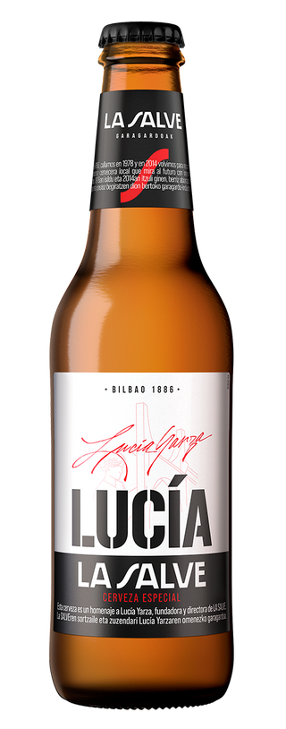 CERVEZA LA SALVE LUCIA  botella 33CL