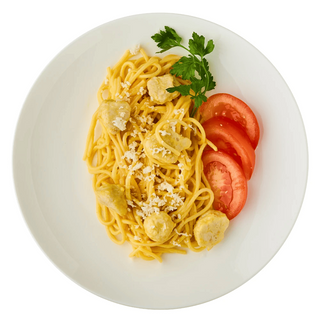 Спагеті з мітболами 