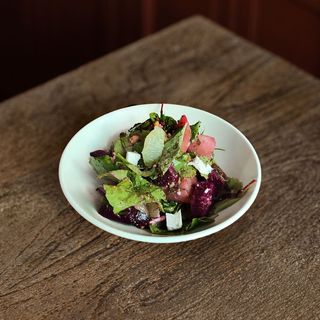 Ensalada de remolachas asadas