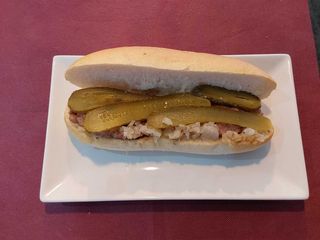 Hamburguesa 80gr (Pepino + Cebolla)