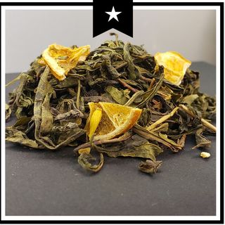 მწვანე ციტრუსის ჩაი