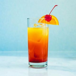 Cocktail bleu hawaii