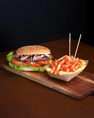 Porcky burger