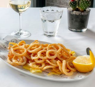 Calamares De Potera fritos