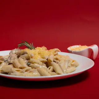 Pâtes  Poulet Au Champignon