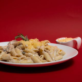 Pâtes  Poulet Au Champignon