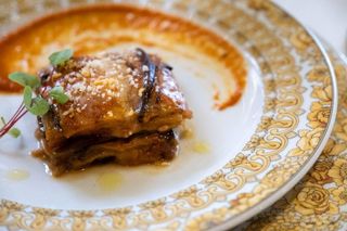Parmigiana di melanzane in versione contemporanea