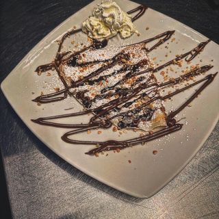Crêpes o waffle nutella pistacchio 