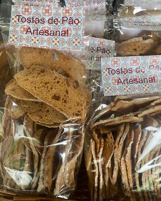 Tostas de Pão Artesanal