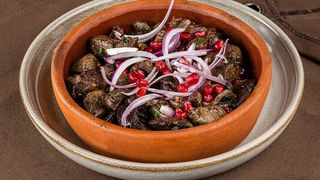 ღორის მწვადი კეცზე