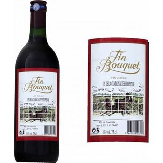 Vin Rouge Fin Bouquet 75Cl