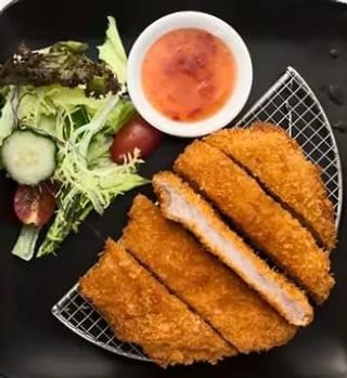 9 Cotoletta di pollo cotoletta di pollo fritto