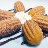 Churros rellenos dulce de leche (6 Uds)