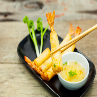 2 Involtini di gamberi 4pezzi