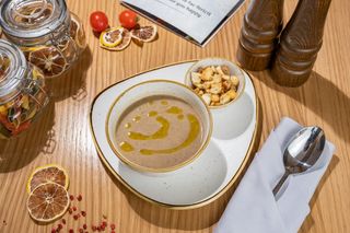 Supa crema de ciuperci