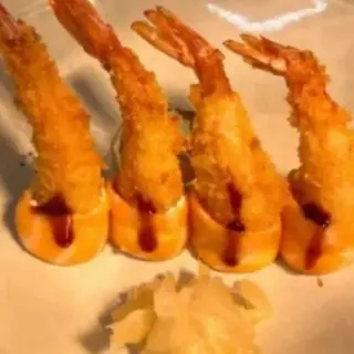 Gunkan Ebi Spicy (4 Unidade)