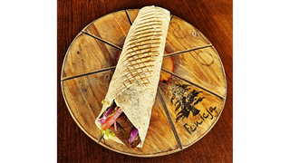 36- Tortilla kebab wołowy [MEGA]