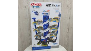 Полицейский 4-х этажный паркинг с машинками