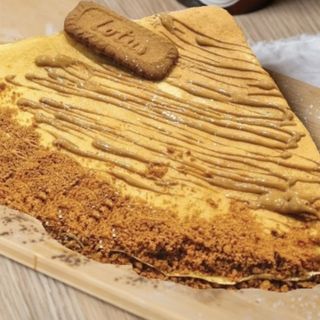 Crepes Lotus y cheddar 