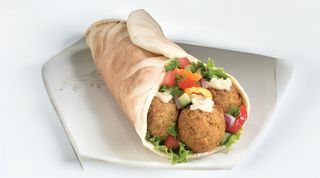 Piadina falafel menù
