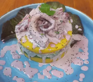 Causa De Pulpo Al Olivo