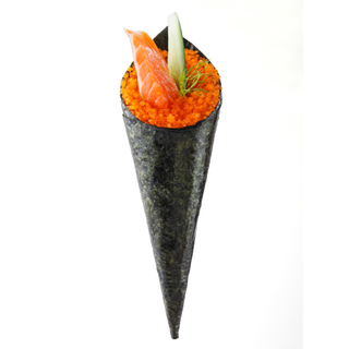 375.Temaki de huevas de salmón (1 ud)