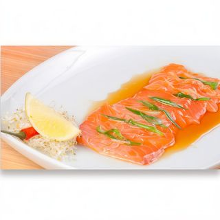 160. Carpaccio De Salmón (5 Pzs.)