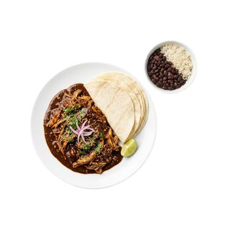 Pollo Mole (500 gr.) 12 Tortillas de Maíz