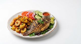 Alloco & Poisson Grillé / Poulet