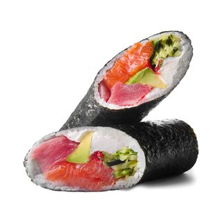 Суші шаурма з лососем