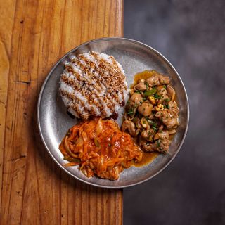 Rice Mix Pollo Kung Pao 宮爆雞丁米飯套餐