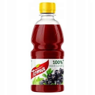 Toma sok czarna porzeczka 0,33l