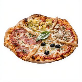 Pizza Cuatro Estaciones (Mediana)