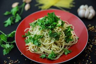 პასტა ვეგანი (ბოსტნეულით)