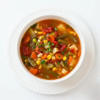 Clear Vegetable Soup