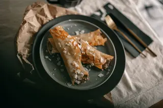 Crepe Chocolate e Coco